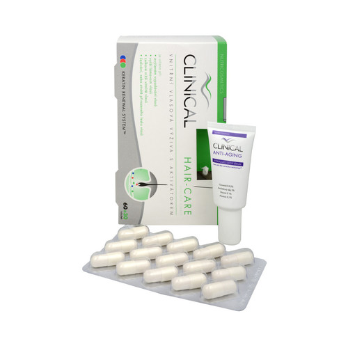 Clinical Hair-care 90 toboliek + Arganový olej 20 ml ZADARMO