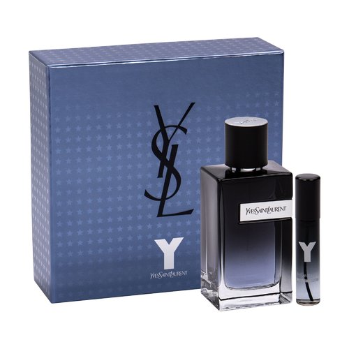 Yves Saint Laurent Y Eau de Parfum Dárková sada pánská parfémovaná voda 100 ml a miniaturka pánská parfémovaná voda 10 ml