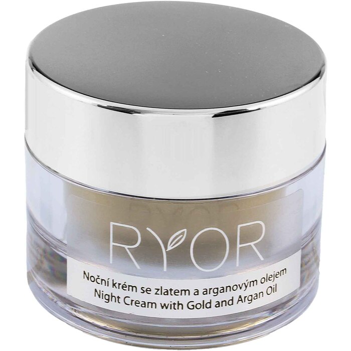 Argan Care with Gold Night Cream - Noční krém se zlatem a arganovým olejem