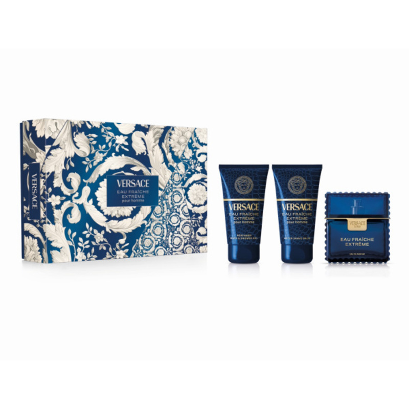 Man Eau Fraiche Extreme Dárková sada EDP 50 ml, sprchový gel 50 ml a balzám po holení 50 ml