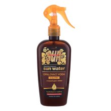 Sun Bronz Glitter Water - Rozjasňujúci voda sa zlatými glitrami pre zvýraznenie opálenia