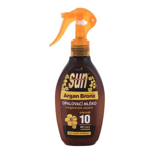 Sun Argan Bronz Suntan Lotion SPF 10 - Opalovací mléko s arganovým olejem