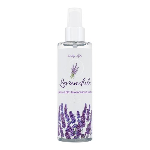 Vivaco Body Tip Bio Lavender Face Water - Zklidňující a tonizační bio levandulová voda 200 ml