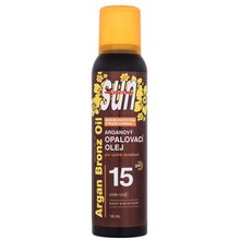 Sun Argan Bronz Oil Spray SPF15 - Suchý opaľovací olej v spreji
