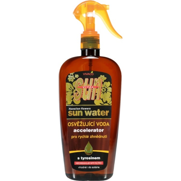 Vivaco Sun Argan Bronz Oil Refreshing Water - Osvěžující voda pro rychlé zhnědnutí 300 ml