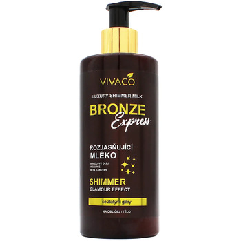 Bronze Express - Rozjasňující tělové mléko s glitry