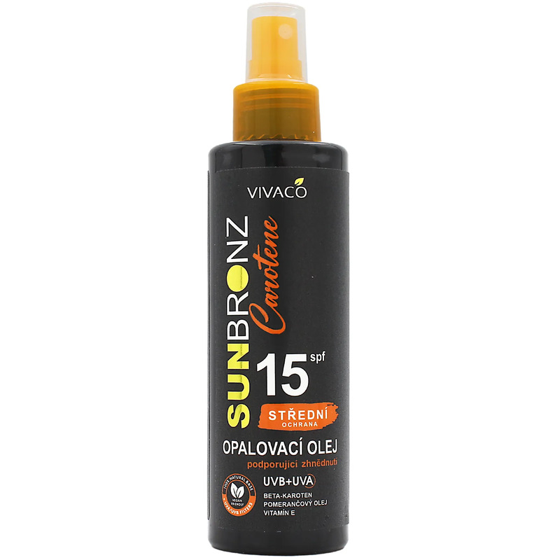 Sun Bronz Carotene - Opalovací olej SPF 15