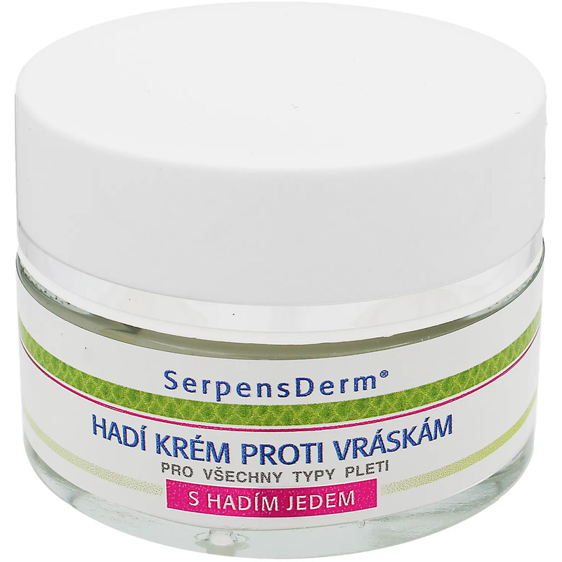 SerpensDerm - Pleťový krém proti vráskám s hadím jedem