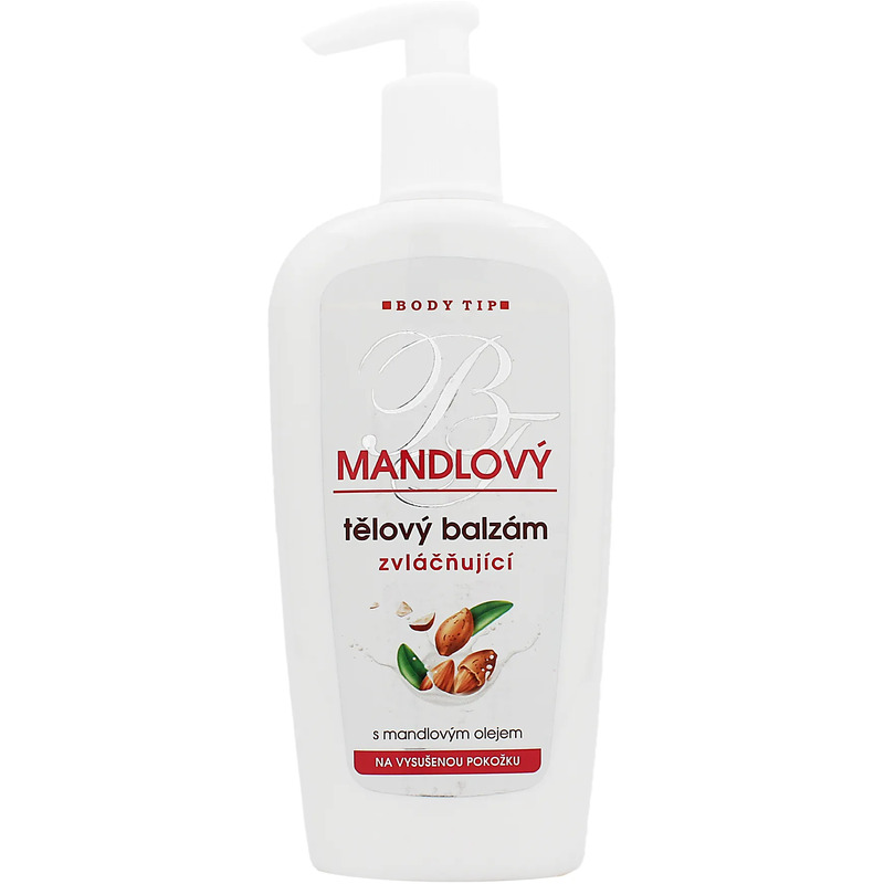 Body Tip - Tělový balzám s mandlovým olejem