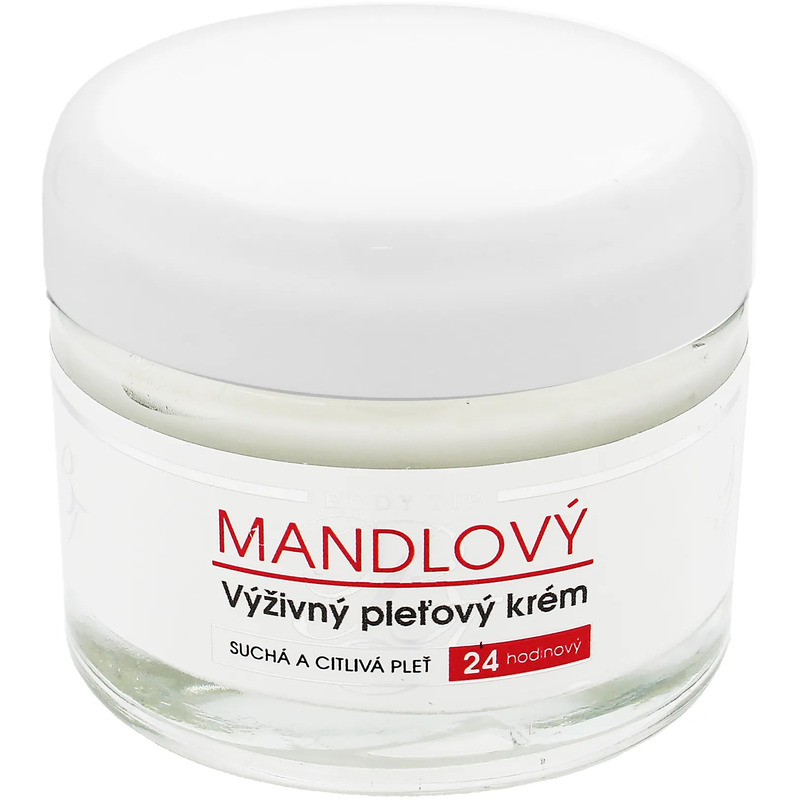 Body Tip - Mandlový výživný pleťový krém pro suchou a citlivou pleť