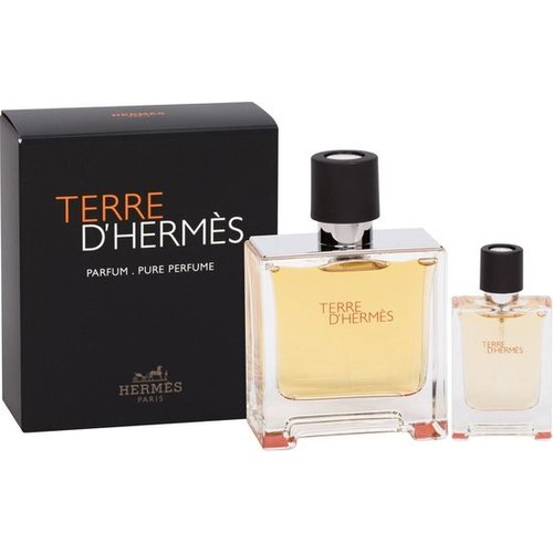 Hermes Terre D´Hermes Pure Perfume Dárková sada Parfum 75 ml a miniaturka 15 ml