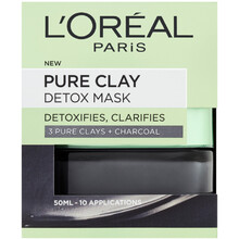 L´Oréal Pure Clay Detox Mask - Intenzívna čistiaca rozjasňujúca maska