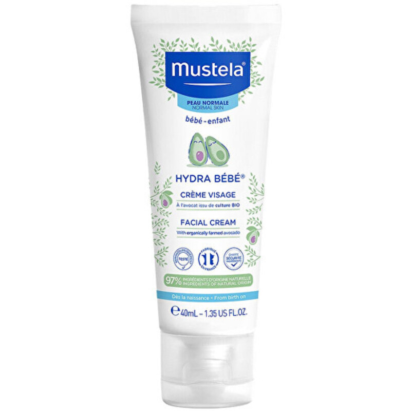 Mustela Hydra Bébé Facial Cream - Hydratačný krém na tvár