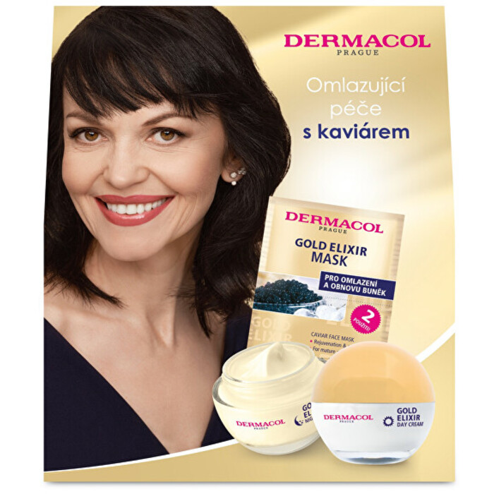 Dermacol Gold Elixir I. Gift Set - Dárková sada