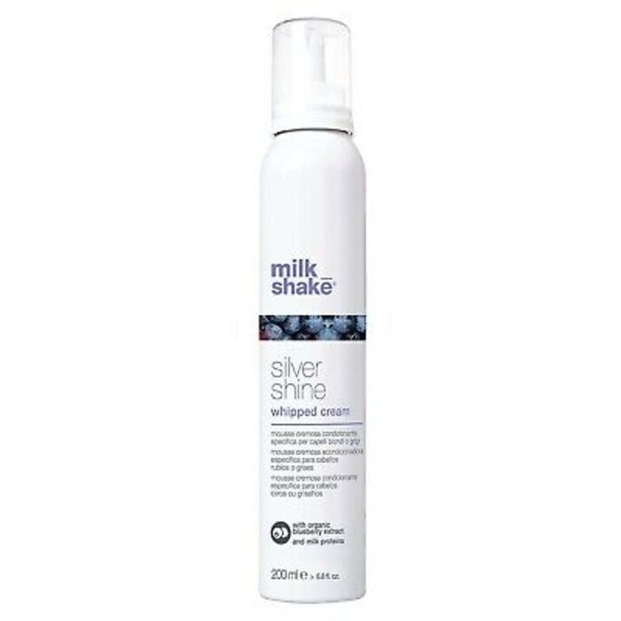 Milk_Shake Silver Shine Whipped Cream - Bezoplachový kondicionér pro platinově blond a šedivé vlasy