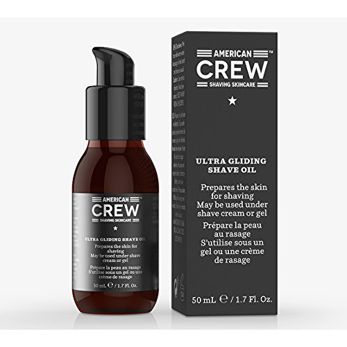 American Crew Shaving Skincare Ultra Gliding Shave Oil - Změkčující olej na vousy 50 ml