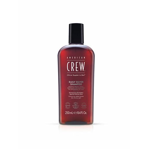 American Crew Daily Silver Shampoo ( šedivé vlasy ) - Denní šampon 250 ml