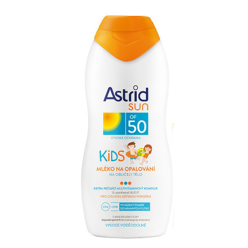 Astrid Sun OF 50 Dětské mléko na opalování 200 ml