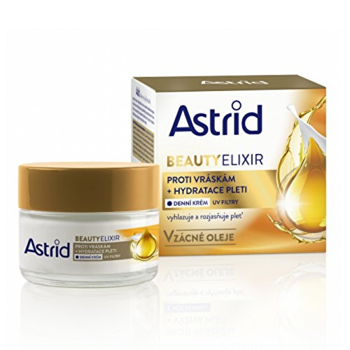 Astrid Beauty Elixir - Hydratační denní krém proti vráskám s UV filtry 50 ml