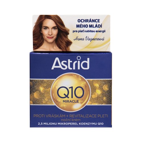 Astrid Q10 Miracle Night Cream - Noční pleťový krém 50 ml