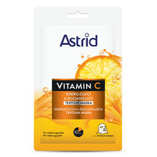 Vitamín C Mask ( 1 ks ) - Energizujúca a rozjasňujúca textilná maska