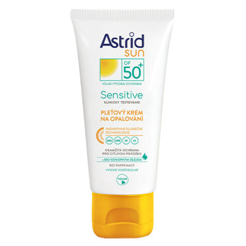 Astrid Sun OF 50+ Sensitive ( citlivá pleť ) - Krém na opalování 50 ml