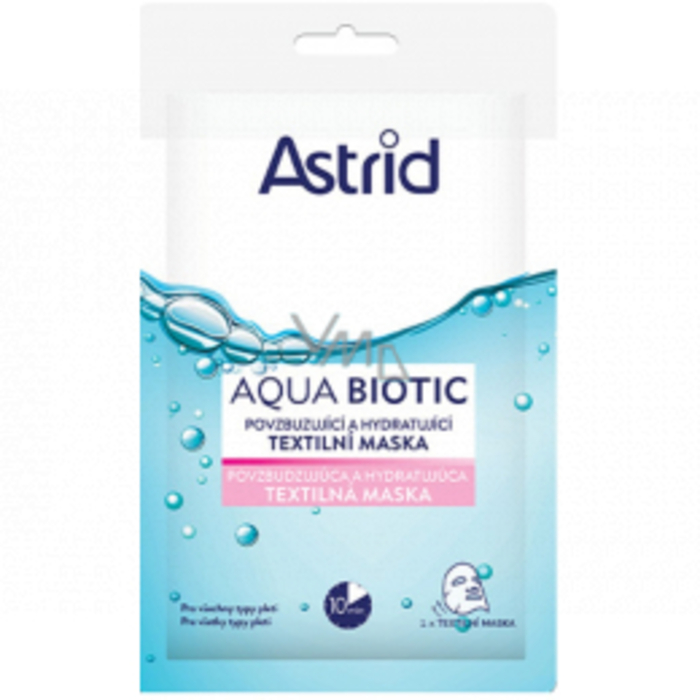 Aqua Biotic Anti-Fatigue and Quenching Tissue Mask - Povzbudzujúca a hydratujúca textilná pleťová maska
