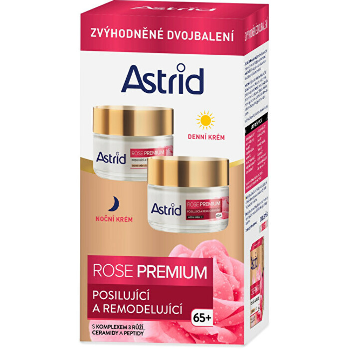 Astrid Rose Premium Duopack ( 65+ ) - Dárková sada pleťové péče