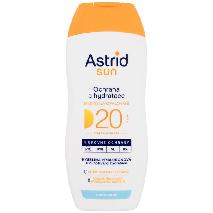 Astrid Sun Moisturizing Suncare Milk SPF20 - Hydratační mléko na opalování 200 ml