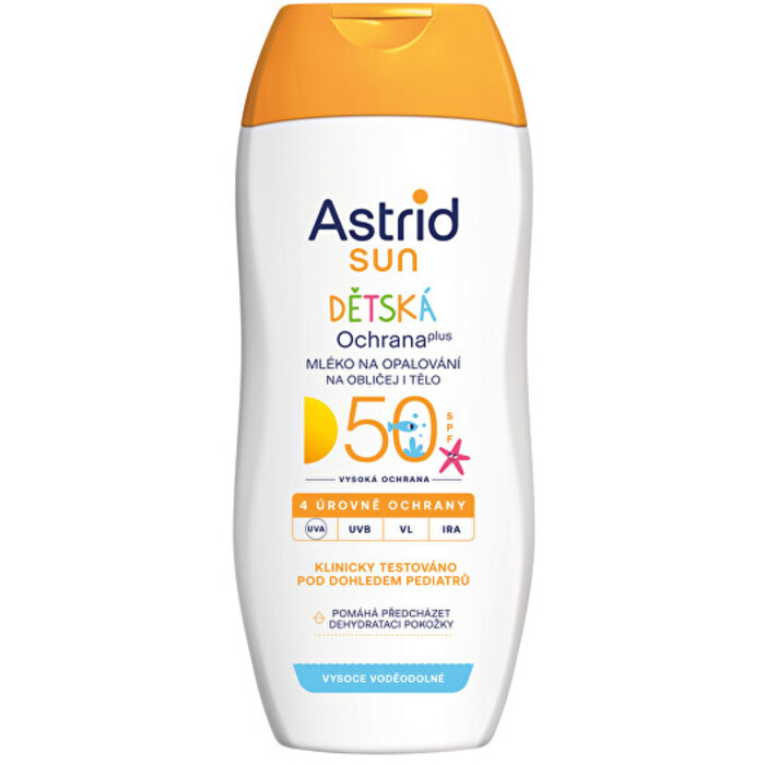Kids Sun Milk SPF 50 - Dětské mléko na obličej a tělo na opalování