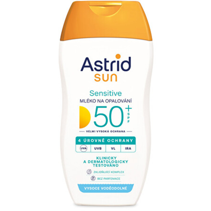 Astrid Sensitive Sun Milk SPF 50 - Mléko na opalování 150 ml