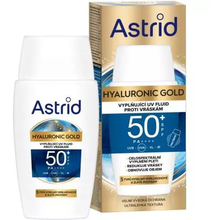 Hyaluronic Gold Fluid SPF 50 - Vyplňující denní pleťový fluid