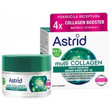 Multi Collagen Cream SPF 10 - Denní krém proti vráskám a pro obnovení pružnosti