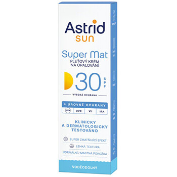 Super Mat SPF 30 - Pleťový krém na opalování