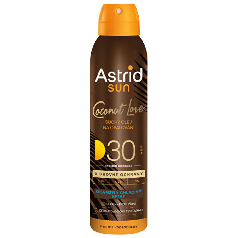 Sun Dry Oil Coconut Love SPF 30 - Suchý olej na opalování