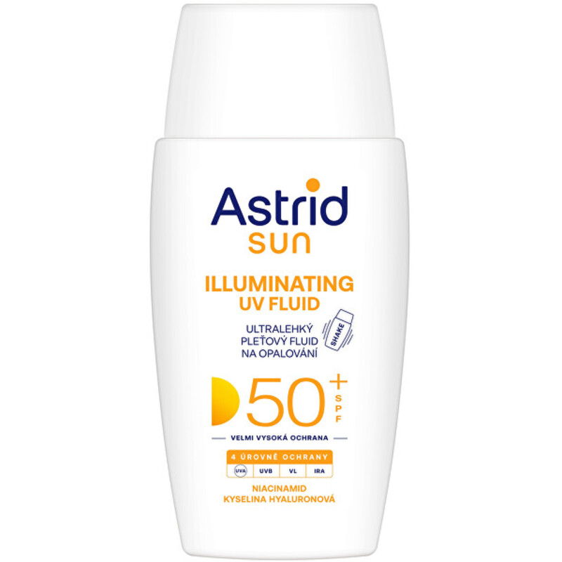 Illuminating UV Fluid SPF 50+ - Pleťový fluid na opalování