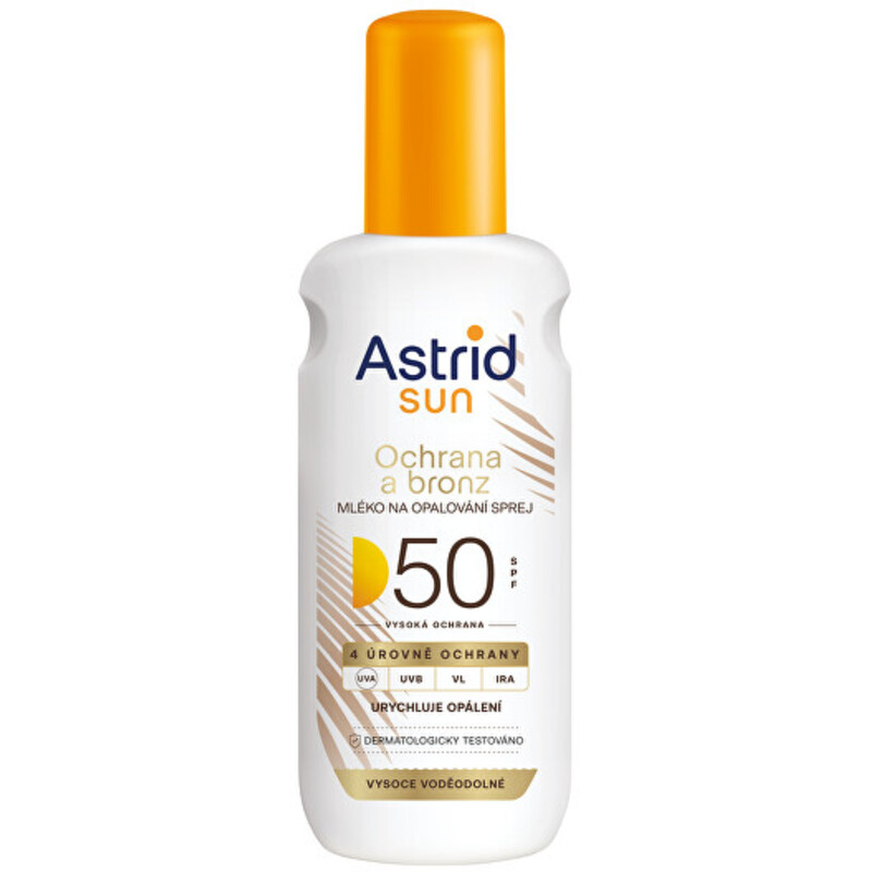 Bronz SPF 50 - Mléko na opalování ve spreji
