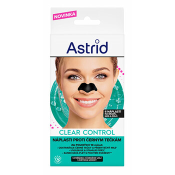 Clear Control - Náplasti proti černým tečkám 6 ks