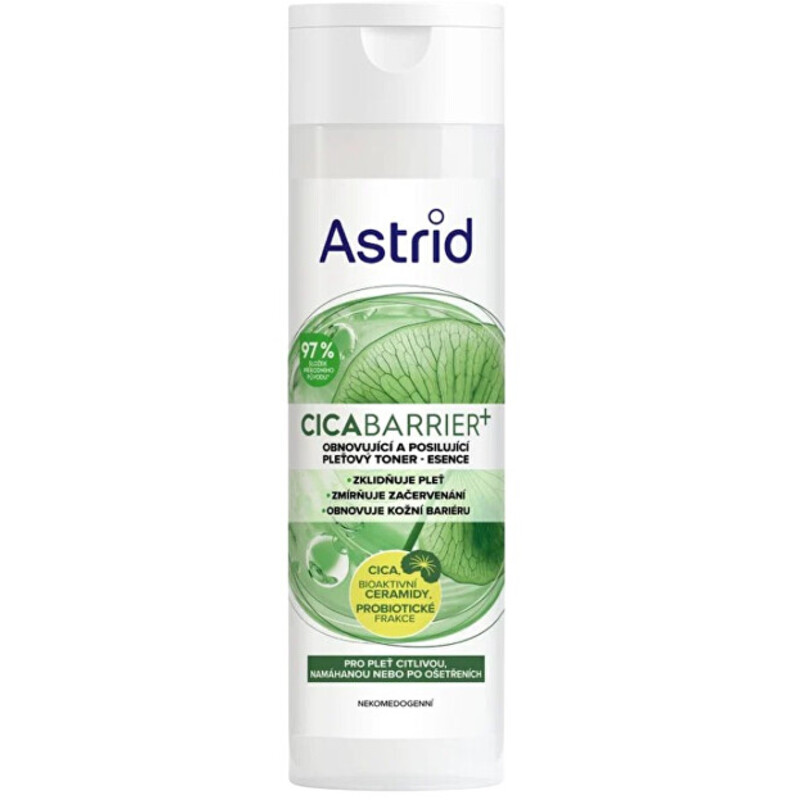 Cicabarrier Face Toner - Obnovující a posilující toner essence