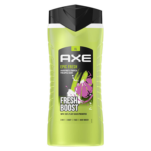 Axe Epic Fresh 3 in 1 Shower Gel - Sprchový gel na tělo, obličej a vlasy 400 ml
