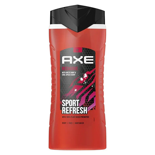 Axe Recharge Body & Face & Hair Wash - Sprchový gel 400 ml