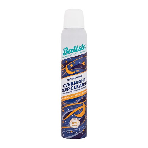 Batiste Overnight Deep Cleanse Dry Shampoo - Suchý šampon pro noční očistu a detoxikaci vlasů 200 ml