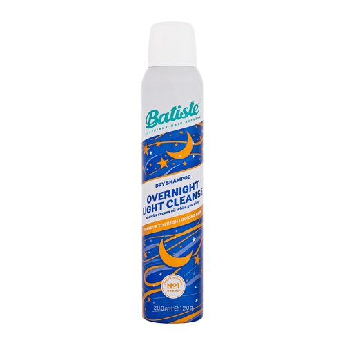 Batiste Overnight Light Cleanse Dry Shampoo - Noční suchý šampon 200 ml