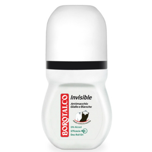 Borotalco Invisible Deo Roll On - Kuličkový dámský deodorant 50 ml