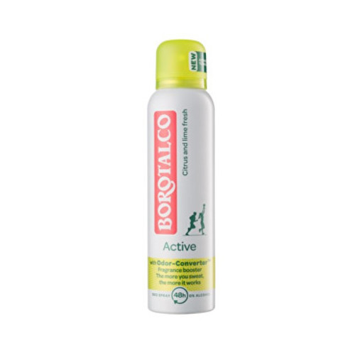 Borotalco Active Antiperspirant - unisex deodorant ve spreji s citrusovou vůní 150 ml