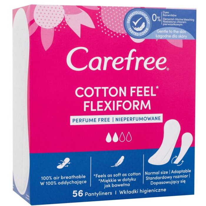 Cotton Feel Flexiform - Intímky bez parfumácie vhodné pre bežnú spodnú bielizeň aj tangá
