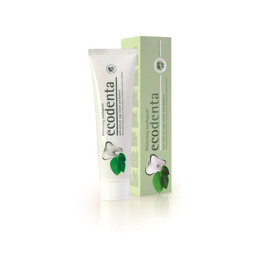 Ecodenta Whitening Toothpaste - Bělicí zubní pasta s mátovým olejem, šalvějí a Kalidentem 100 ml