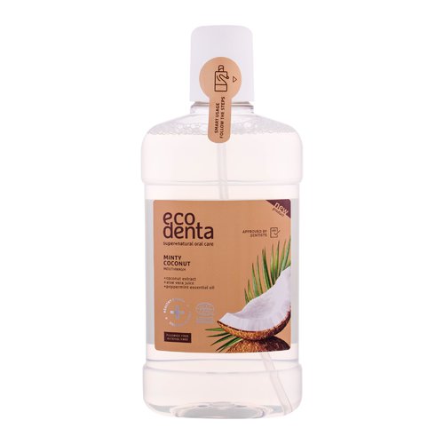 Ecodenta Cosmos Organic Minty Coconut Mouthwash - Ústní voda 500 ml