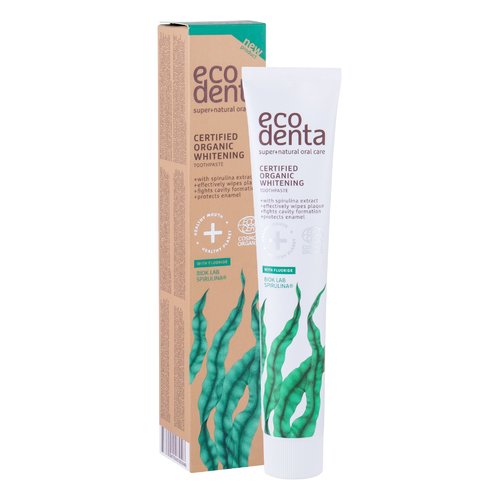 Ecodenta Certified Organic Whitening Toothpaste with Spirulina - Zubní pasta 75 ml