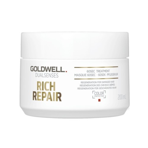Goldwell Dualsenses Rich Repair 60Sec Treatment Mask - Maska pro suché a poškozené vlasy 200 ml